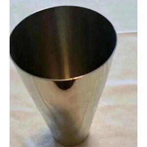 Bartender Bar Stainless Steel Vintage Cocktail Drink Mixer Shaker Made In USA